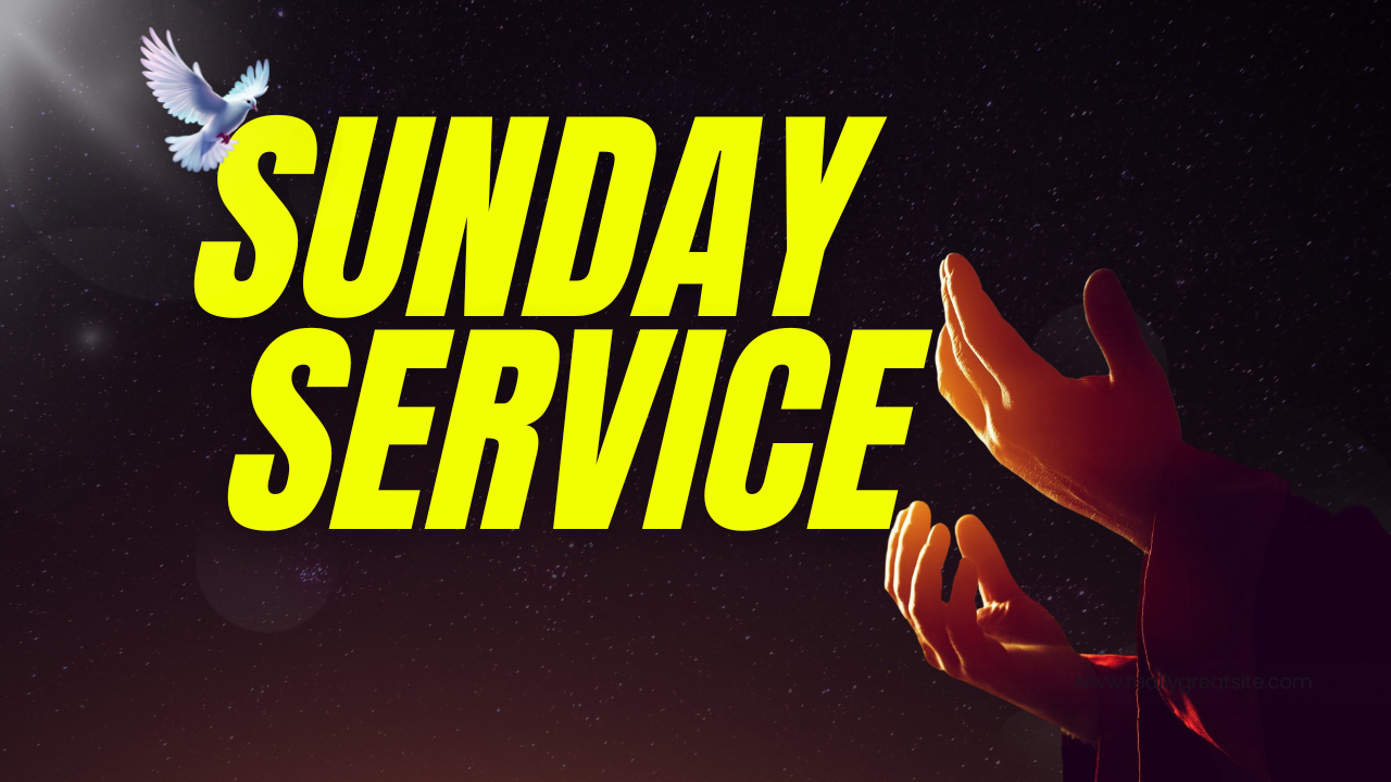 Live worship service